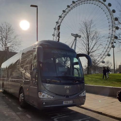 Luxury coach hire for trips to London