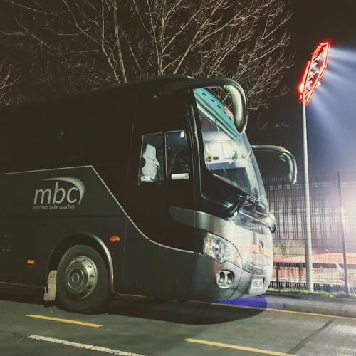 Coach hire for sports events